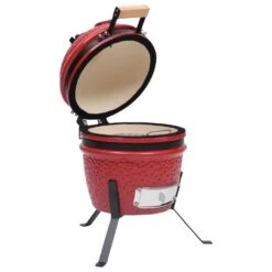 VidaXL Kamado Barbecue 2-in-1 56 Cm Keramiek Rood -VIDAXL Verkoop 38f7323897d54a31834868a73801bbe3