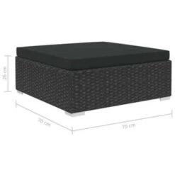 VidaXL 5-delige Loungeset Met Kussens Poly Rattan Zwart 6 VidaXL 5-delige Loungeset Met Kussens Poly Rattan Zwart -VIDAXL Verkoop 3c628f8020bf41b787fb4d62dadad9e2
