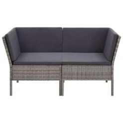 VidaXL 6-delige Loungeset Met Kussens Poly Rattan Grijs 57x69x67 Cm -VIDAXL Verkoop 3eb492bb451a4129aa6649f4be8bdcbd