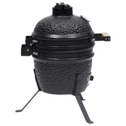 VidaXL Kamado Barbecue 2-in-1 56 Cm Keramiek Zwart -VIDAXL Verkoop 42d5055d6bb94b8281657ea78d44f1e6