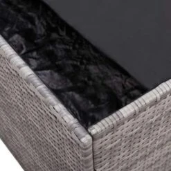 VidaXL Tuinbox 120x50x60 Cm Poly Rattan Grijs -VIDAXL Verkoop 4f44fef8178a44e5900020b145949314