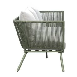 Loungebank Almeria - Olijfgroen - 75x200x75 Cm -VIDAXL Verkoop 50205070 8000