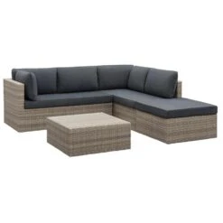 Loungeset Malaga - Grijs - 4-delig -VIDAXL Verkoop 50405074 0302