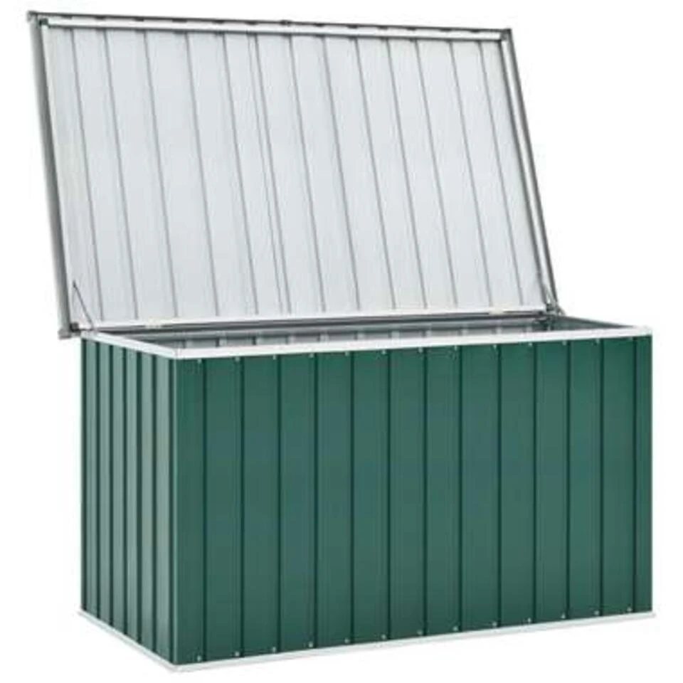 VidaXL Tuinbox 149x99x93 Cm Groen 3 VidaXL Tuinbox 149x99x93 Cm Groen - Afbeelding 3