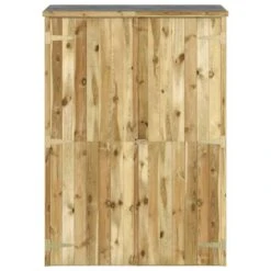 VidaXL Tuinschuur 123x45x171 Cm Geïmpregneerd Massief Grenenhout -VIDAXL Verkoop 539a86b9cd2c466280bce1ff814aa152