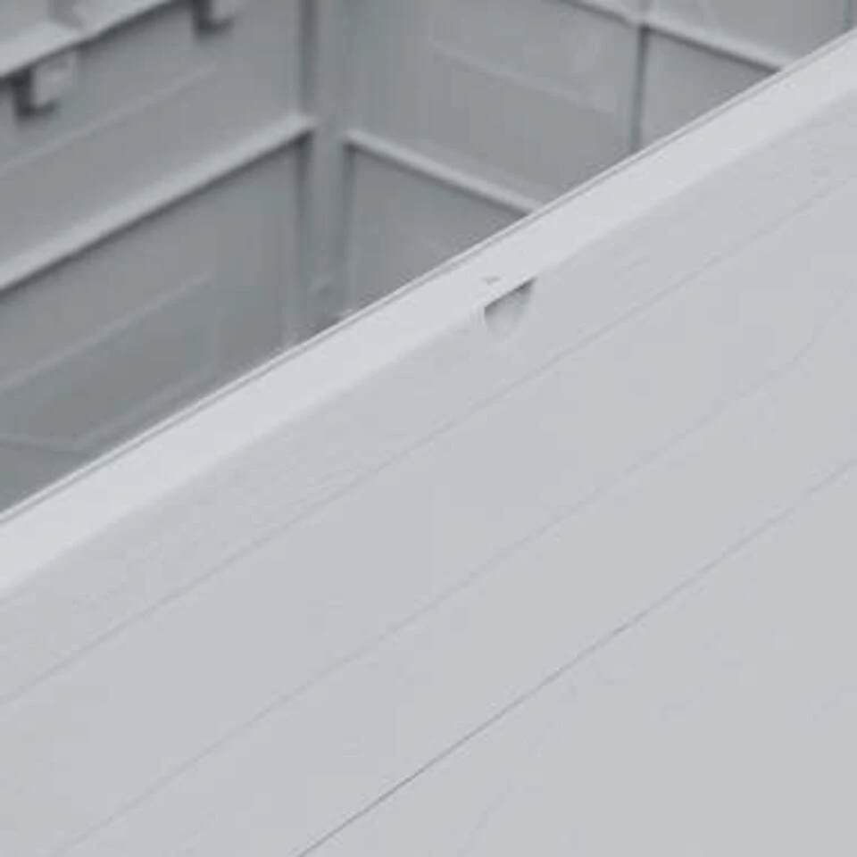 VidaXL Tuinbox 420 L Lichtgrijs 2 VidaXL Tuinbox 420 L Lichtgrijs - Afbeelding 2