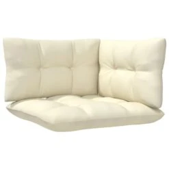VidaXL 3-delige Loungeset Met Crèmekleurige Kussens Massief Grenenhout -VIDAXL Verkoop 6ba4cf439ed042f78a763ecaf3184dc5