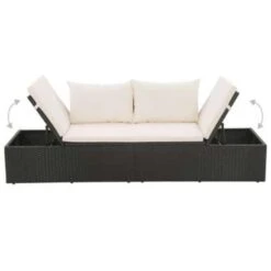 VidaXL Tuinbed 195x60 Cm Poly Rattan Zwart 7 VidaXL Tuinbed 195x60 Cm Poly Rattan Zwart -VIDAXL Verkoop 73efffec10f047d19ed39c37ed1f7ab4