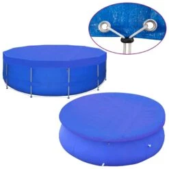 VidaXL Zwembadhoezen 2 St Rond 90 G/m² 540cm PE -VIDAXL Verkoop 7d78f2eecb7a498c82d74a6deb052ccd