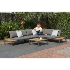 Exotan La Vida Loungeset - Grijs -VIDAXL Verkoop 81016969 0103