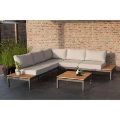 Exotan Hoek Loungeset Villa - Antraciet/bruin 6 Exotan Hoek Loungeset Villa - Antraciet/bruin -VIDAXL Verkoop 81019520 0200