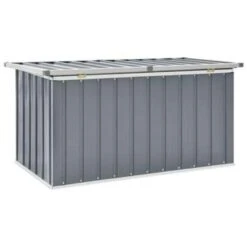 VidaXL Tuinbox 129x67x65 Cm Grijs -VIDAXL Verkoop 83eda756b72946098eeb7d024e8d8bf8