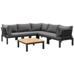 Le Sud Modulaire Loungeset Ardeche V1 - Grijs - 6-delig -VIDAXL Verkoop 90103001 3010