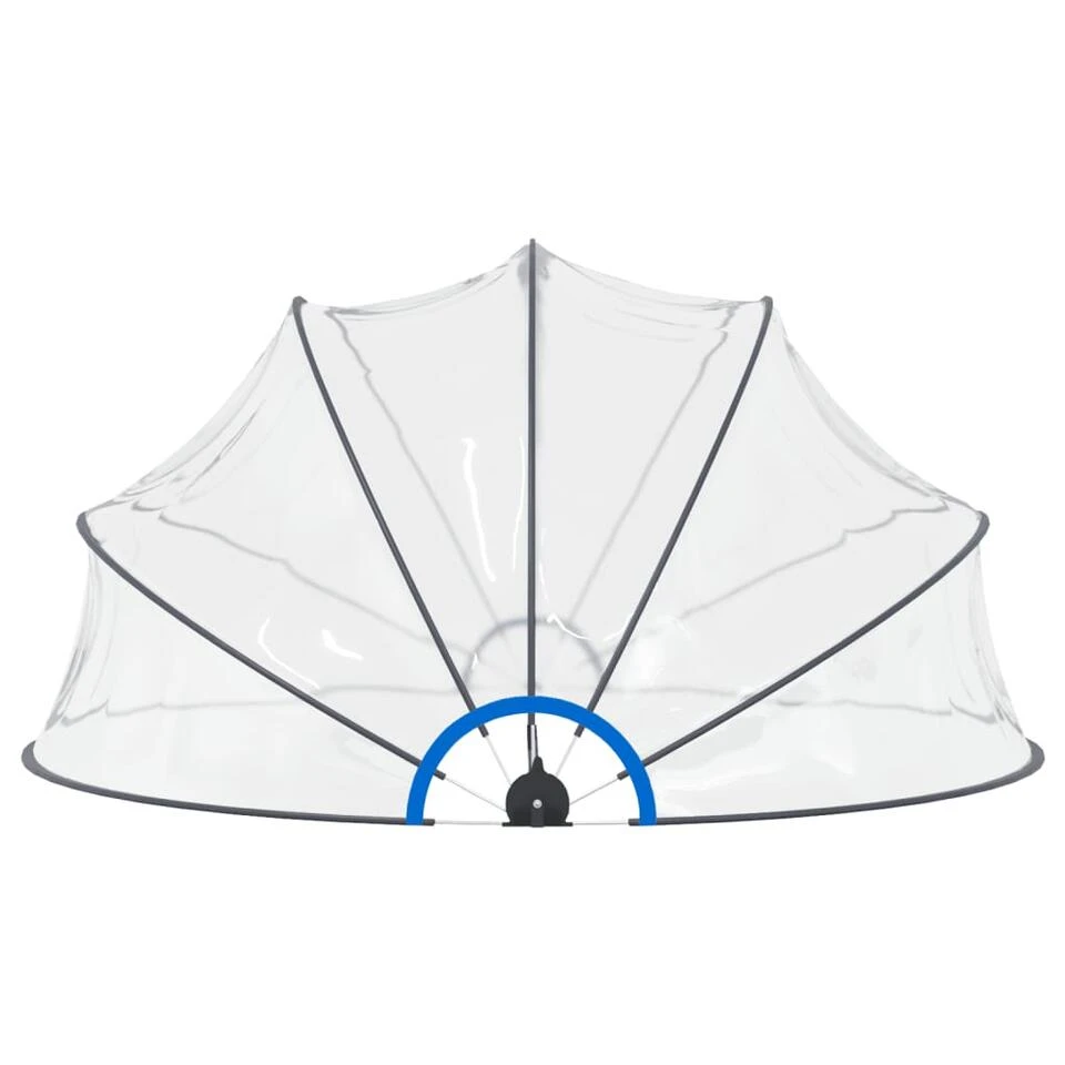 VidaXL Zwembadkoepel 440x220 Cm 2 VidaXL Zwembadkoepel 440x220 Cm - Afbeelding 2