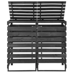 VidaXL Containerberging Dubbel 140x75x121 Cm Geverfd Grenenhout -VIDAXL Verkoop 91893b47c05e4d71b7b11387f203721f