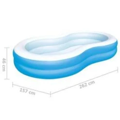 Bestway Familiezwembad Big Lagoon 262x157x46 Cm -VIDAXL Verkoop 98ddcaa360804945abe7d71ad727ba8b