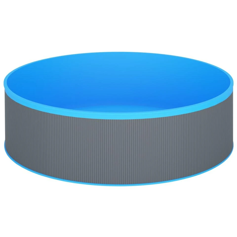 VidaXL Splasher Pool Met Hangende Skimmer En Pomp 350x90 Cm Grijs 3 VidaXL Splasher Pool Met Hangende Skimmer En Pomp 350x90 Cm Grijs - Afbeelding 3