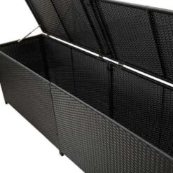 VidaXL Tuinbox 200x50x60 Cm Poly Rattan Zwart -VIDAXL Verkoop a020ba56d65d4c4da9eb22a04b3593d3