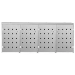 VidaXL Containerberging Vierdubbel 240 L Roestvrij Staal -VIDAXL Verkoop aca575d8f12f4259821b217f0997e7de