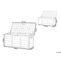 Beliani Kist LOCARNO - Beige Synthetisch Materiaal -VIDAXL Verkoop ae87b28efc1f49d7a8c062575ec4c121