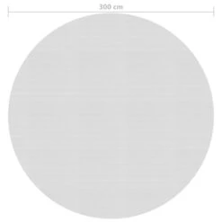 VidaXL Zwembadfolie Solar Drijvend 300 Cm PE Grijs -VIDAXL Verkoop bfd225c0f7a94555944aadee822bdd17