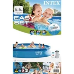 Intex Zwembad Easy Set Met Filtersysteem 457x84 Cm -VIDAXL Verkoop c4cf21c7e7724a16b2b600054871e893