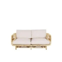 Beliani DOLCEDO Loungeset - Natuurlijk Rotan - 3-delig -VIDAXL Verkoop c60c7f82370d4c93adf2a10da5067738