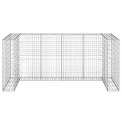 VidaXL Schanskorf Voor Containers 254x100x110 Cm Gegalvaniseerd Staal -VIDAXL Verkoop cab972e81cc840a19615e7a5cbf9acfc