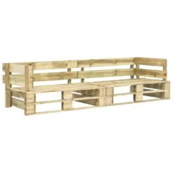VidaXL 2-delige Loungeset Pallet Met Grijze Kussens Grenenhout -VIDAXL Verkoop d3bb565a01cd42dfb669175428bd7883