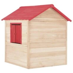 VidaXL Kinderspeelhuis Vurenhout Rood -VIDAXL Verkoop db2e285394bc4ca29ee4b5a1c3f98bc5