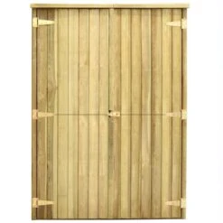 VidaXL Tuinschuur 123x50x171 Cm Geïmpregneerd Grenenhout -VIDAXL Verkoop e2d1e6435c6b4f7f9fe3b733d267f68d