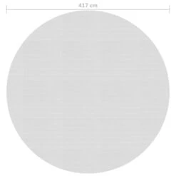 VidaXL Zwembadfolie Solar Drijvend 417 Cm PE Grijs 5 VidaXL Zwembadfolie Solar Drijvend 417 Cm PE Grijs -VIDAXL Verkoop e6d68bd4c5b14b4c8b57660081c0dd5a