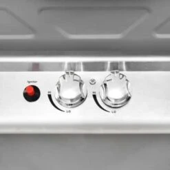 VidaXL Gasbarbecue En Grill Met 2 Kookzones Roestvrij Staal Zilver -VIDAXL Verkoop ed19ae16ca5a4a4b8b1dcbcb4e63587b