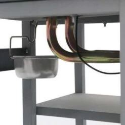 VidaXL Gasbarbecue Met 3-laags Zijtafel Zwart En Zilverkleurig -VIDAXL Verkoop f3f39bf039854789b3898e4d93f64348