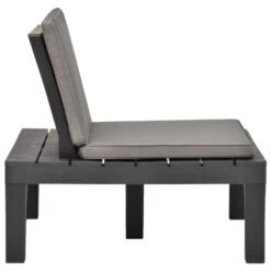 VidaXL Loungestoel Met Kussen Kunststof Antraciet -VIDAXL Verkoop fee6670b31c54c3c87cc2497a5e19a58