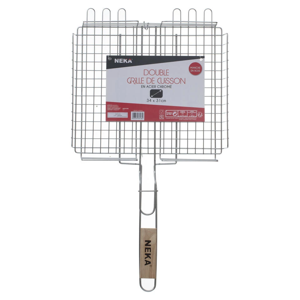 Neka BBQ-barbecue Grill Mand - 63 Cm 2 Neka BBQ-barbecue Grill Mand - 63 Cm - Afbeelding 2